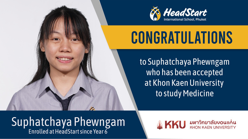 Congratulation 2021 Suphatchaya Phewngam