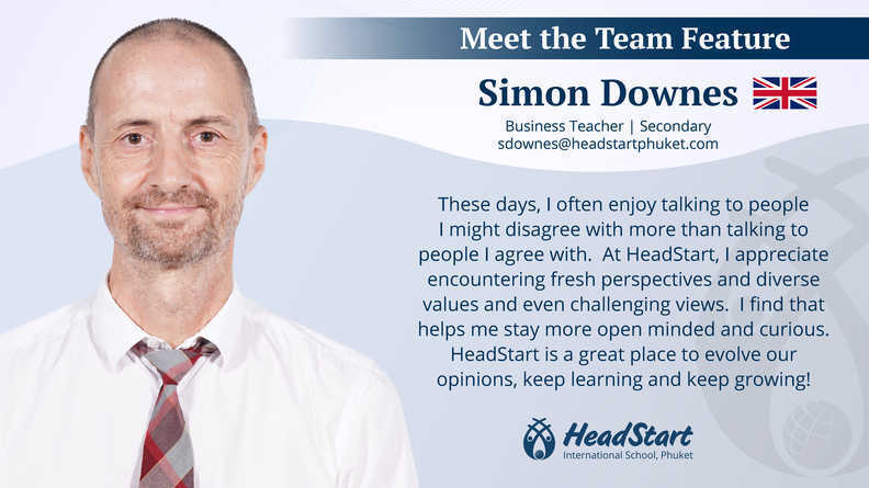 Teacher Advertise Simon Downes