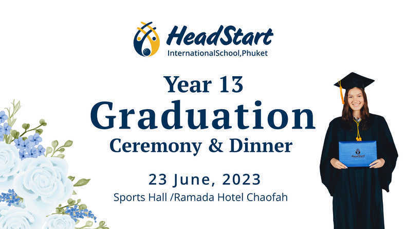 Graduation Ceremony year 13 Poster 2023