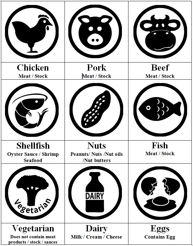 Food Service Icons