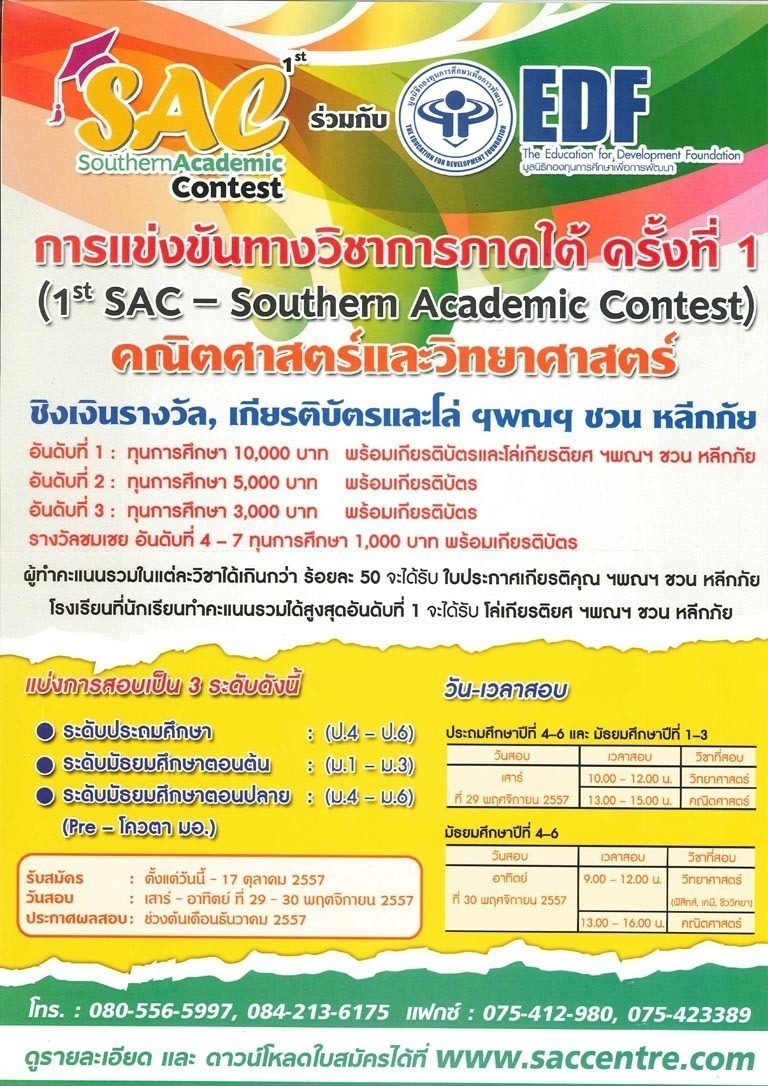 Thai Math Poster