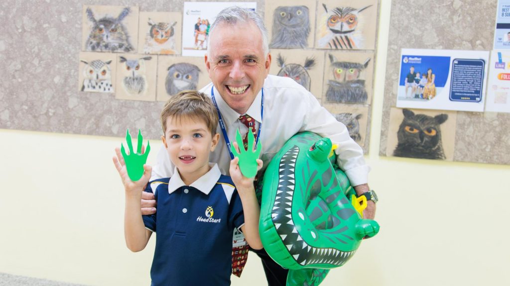 The Enormous Crocodile Pays Year 2 a Visit