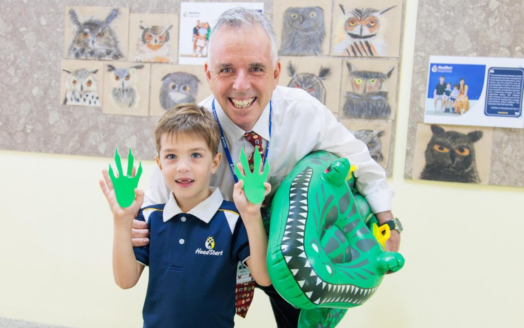The Enormous Crocodile Pays Year 2 a Visit