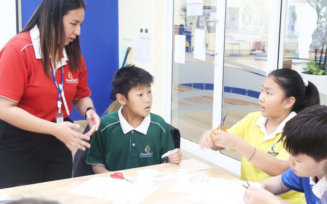 Year 6 Thai Class Exploring Colourful Cloth