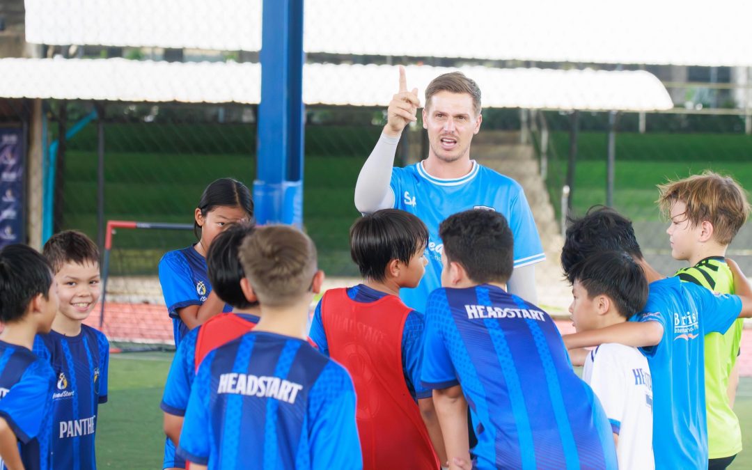 HeadStart Football Camp Scores Big with 40 Young Athletes