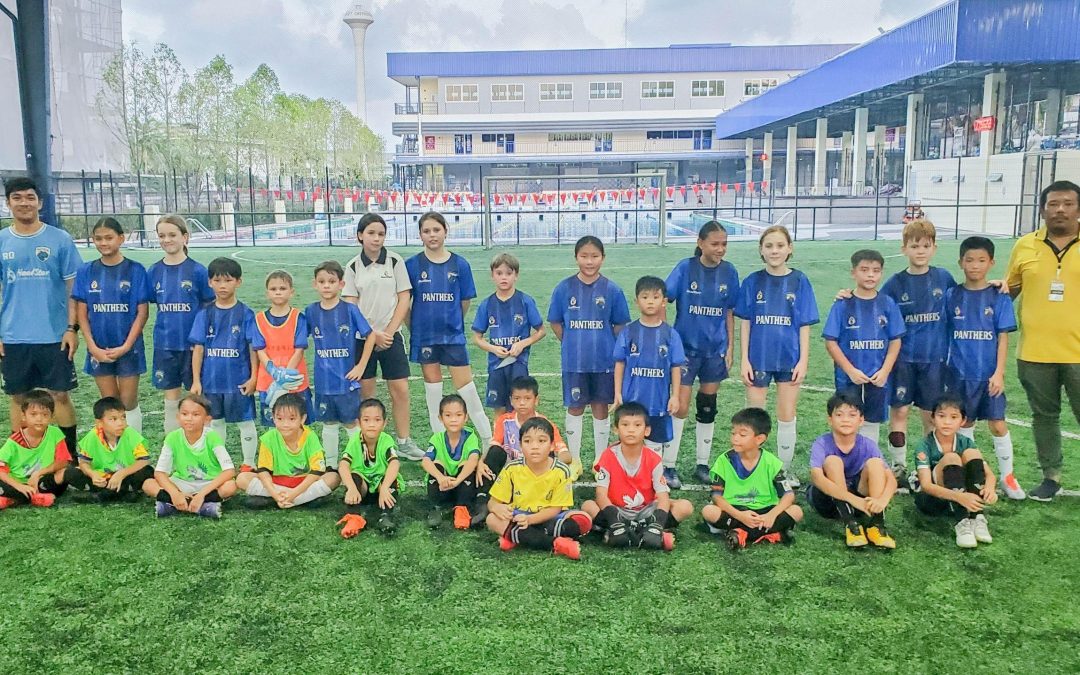 Friendly Football Action for the Cherngtalay Panthers