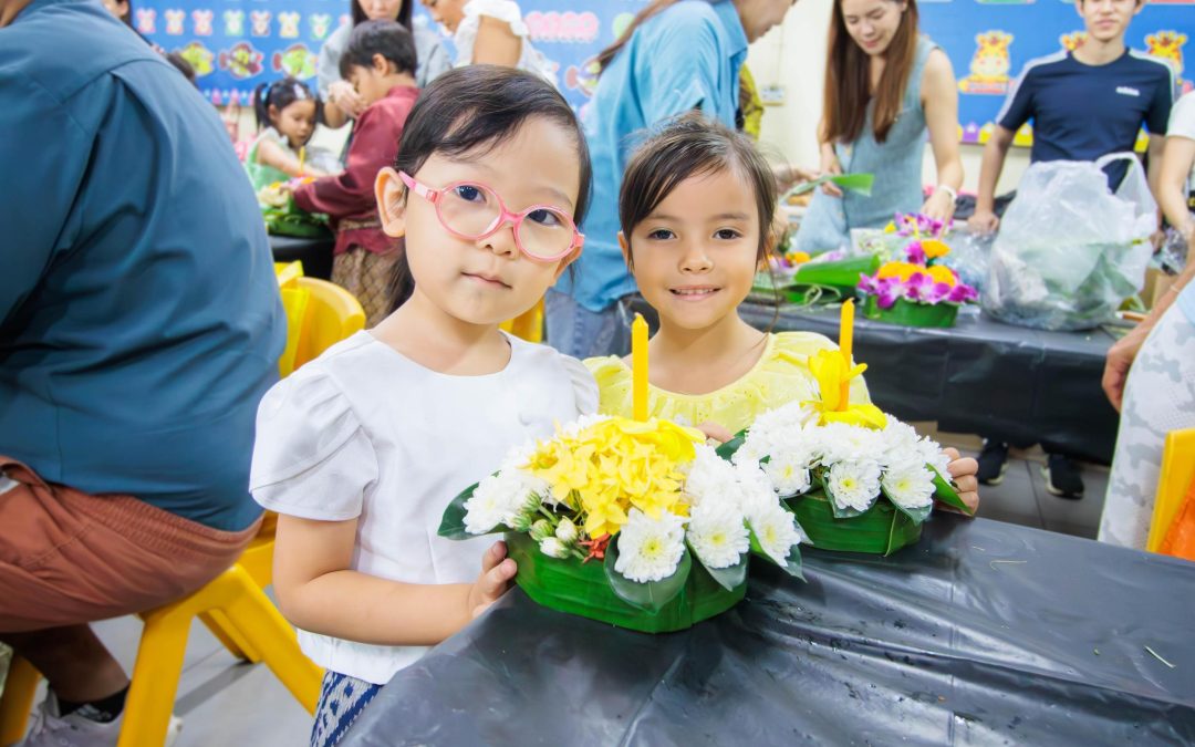 Crafting Krathongs in Primary