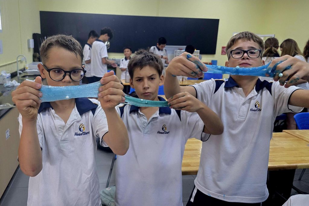 Exploring Chemistry Through Slime: Synthesizing Polymers in Action