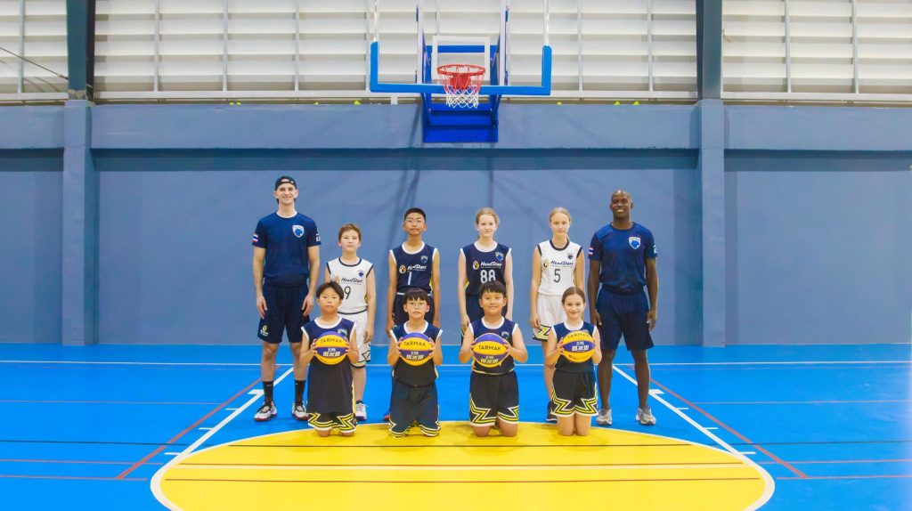 Chaofah City and Cherngtalay U12 Teams Tip Off Against Each Other