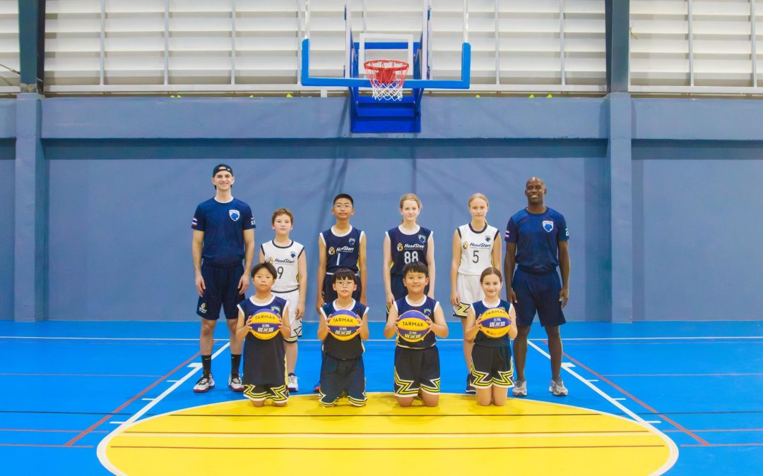 Chaofah City and Cherngtalay U12 Teams Tip Off Against Each Other