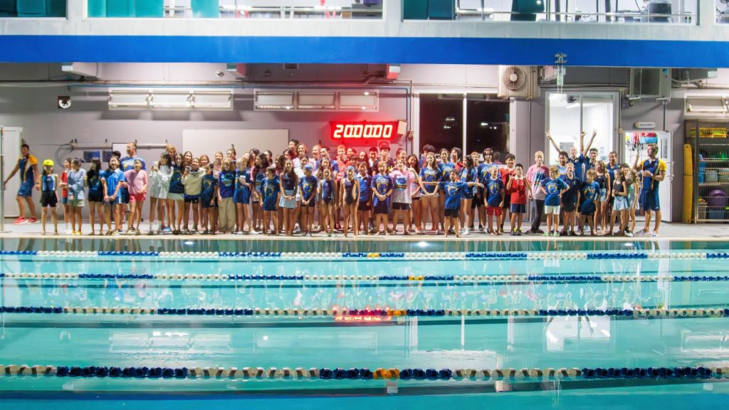 Aqua Panthers Race Against the Clock to Rack Up Metres and Donations!