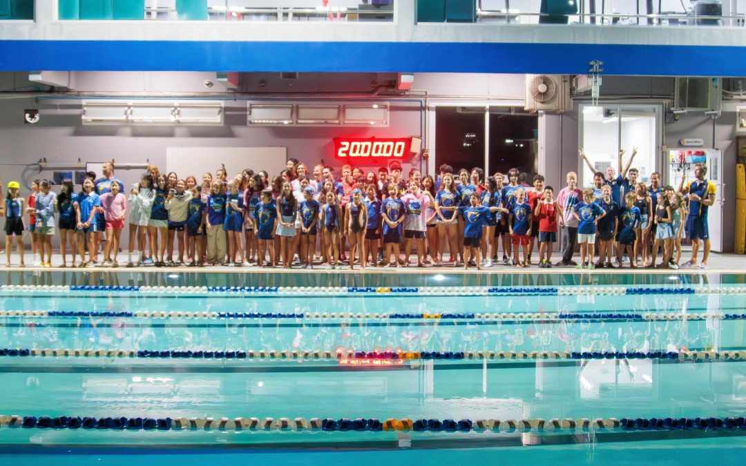 Aqua Panthers Race Against the Clock to Rack Up Metres and Donations!