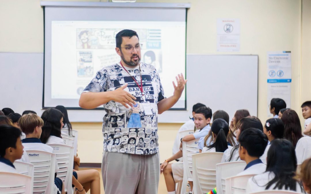 A Visit from Ryan Estrada – Award-winning Graphic Novelist