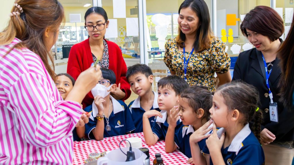 Thai Parent Guest Speakers – Thai Herb Candle Craft Fun in Year 1 & Year 6