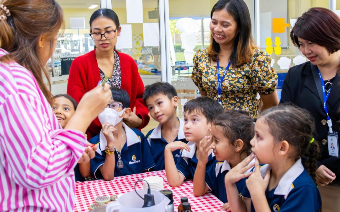 Thai Parent Guest Speakers – Thai Herb Candle Craft Fun in Year 1 & Year 6