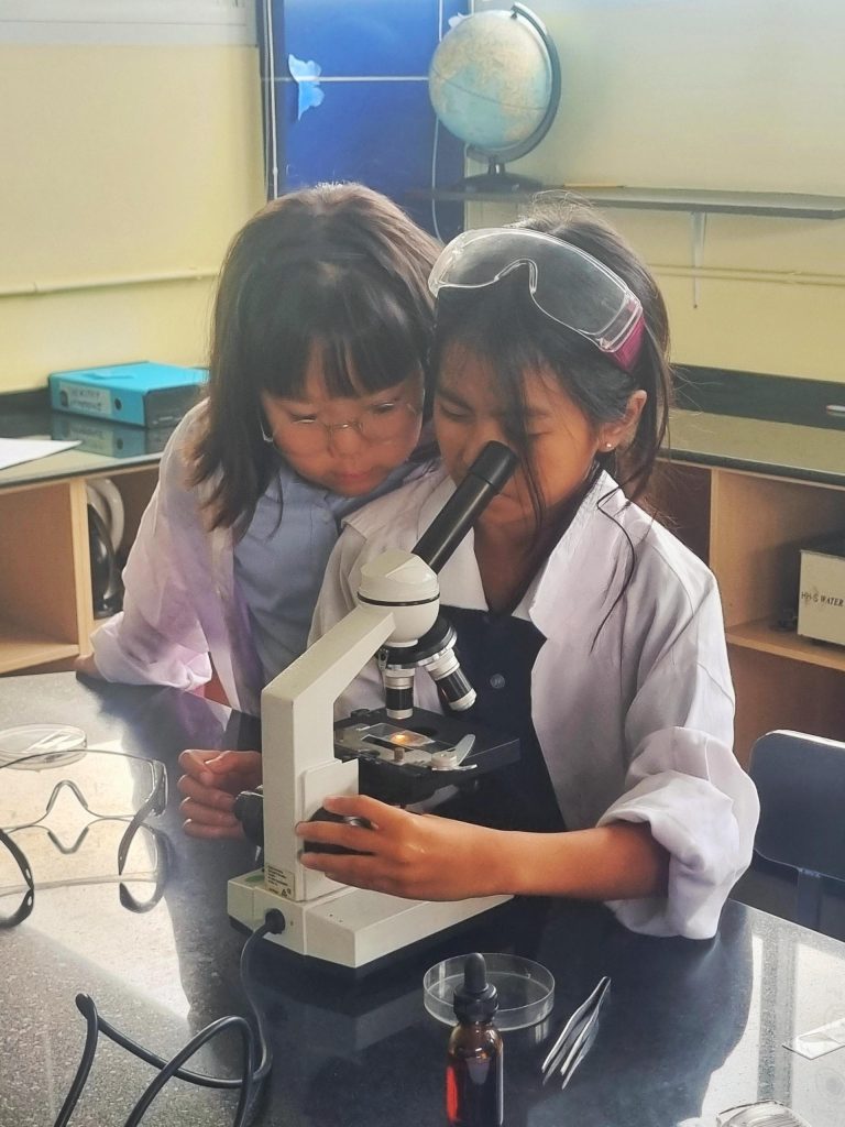 Year 4 Science Club Explore the Secondary Biology Lab