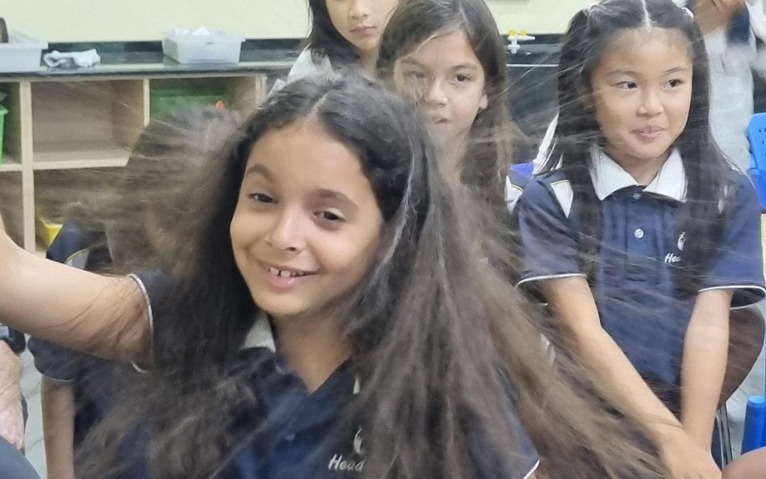 A Hair-raising Experience in Year 4 Science ECA