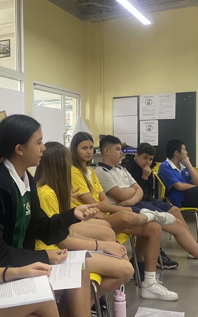 Socratic Seminars in Year 8