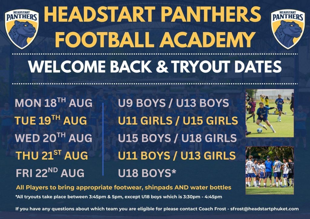 Academy Tryouts for the 2025-26 Season