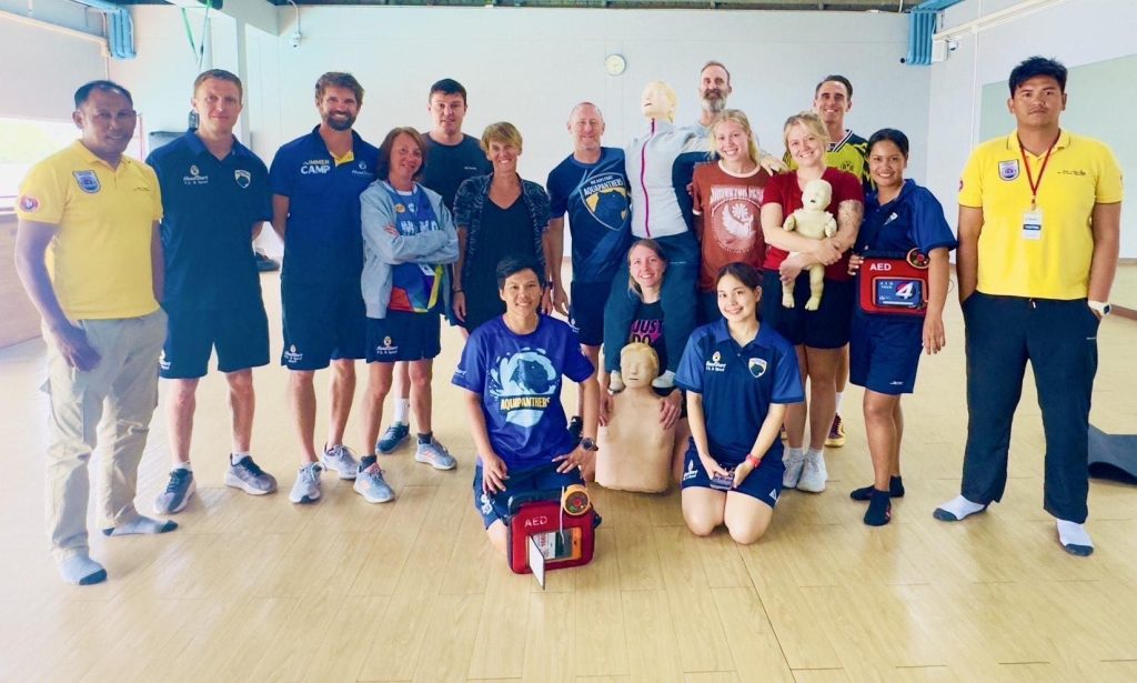 PE & Sports Teams Refresh their Lifeguarding Skills