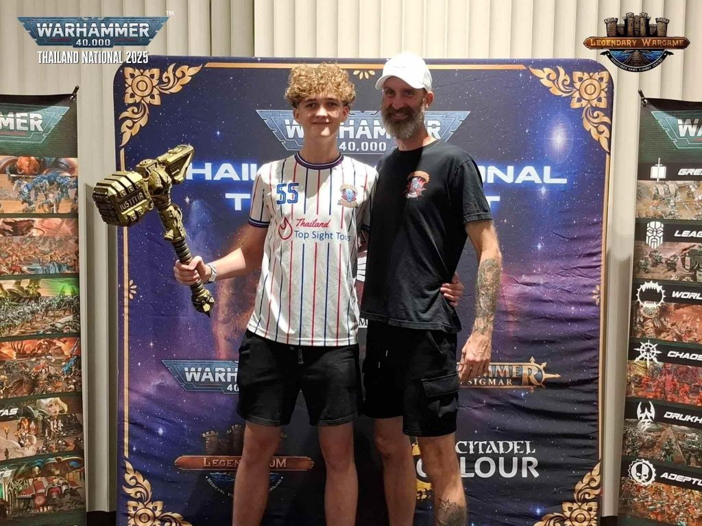 Jake is a Warhammer Champion!