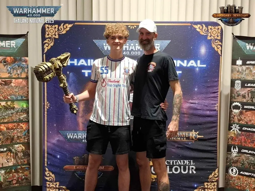 Jake is a Warhammer Champion!