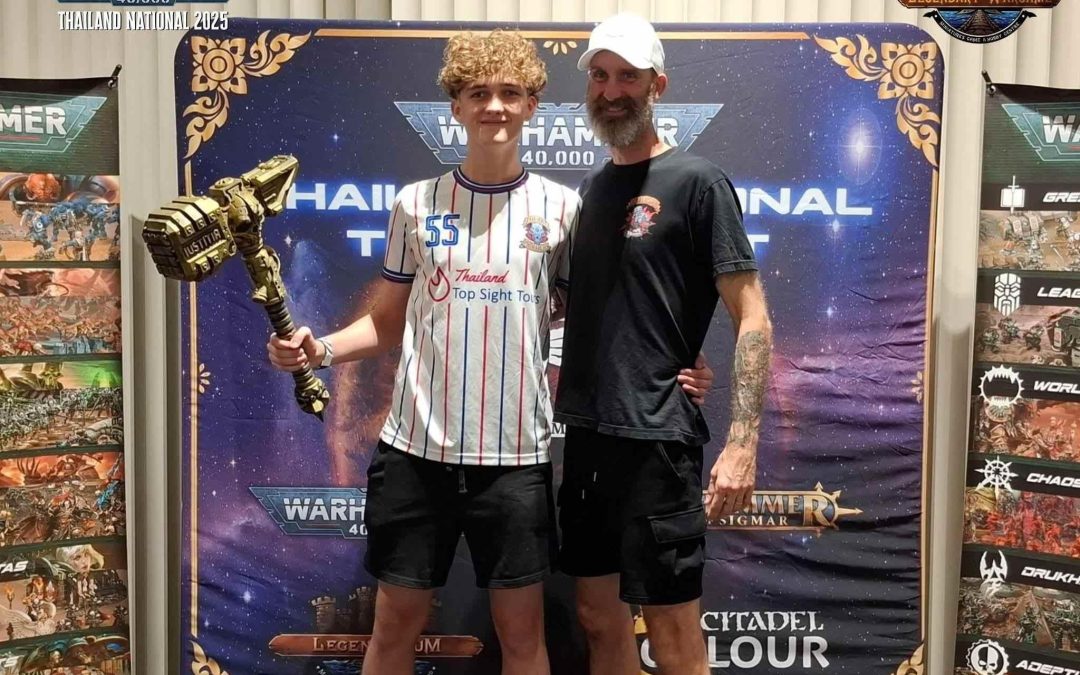 Jake is a Warhammer Champion!