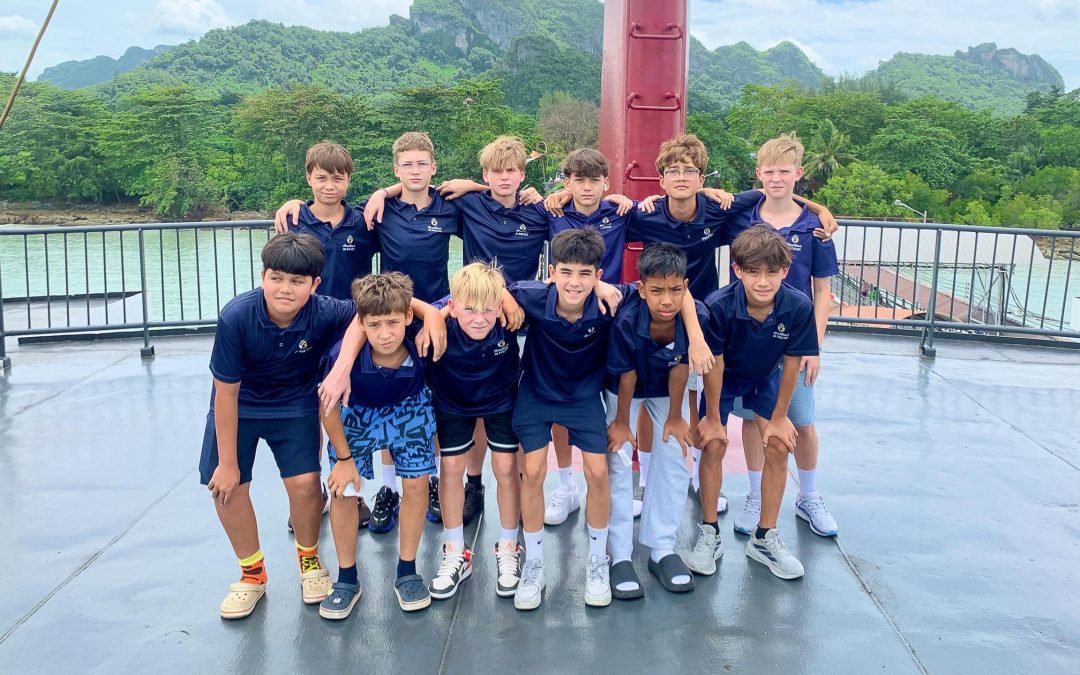 HeadStart Panthers U13 Boys on their way to Samui