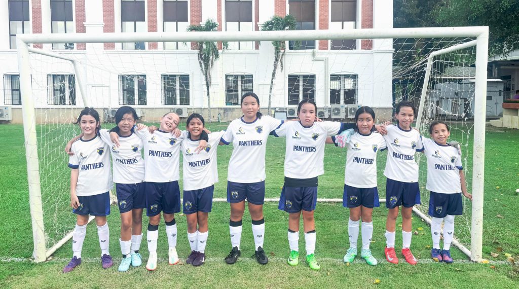 First Ever Outing for New Panthers U11 Girls Team