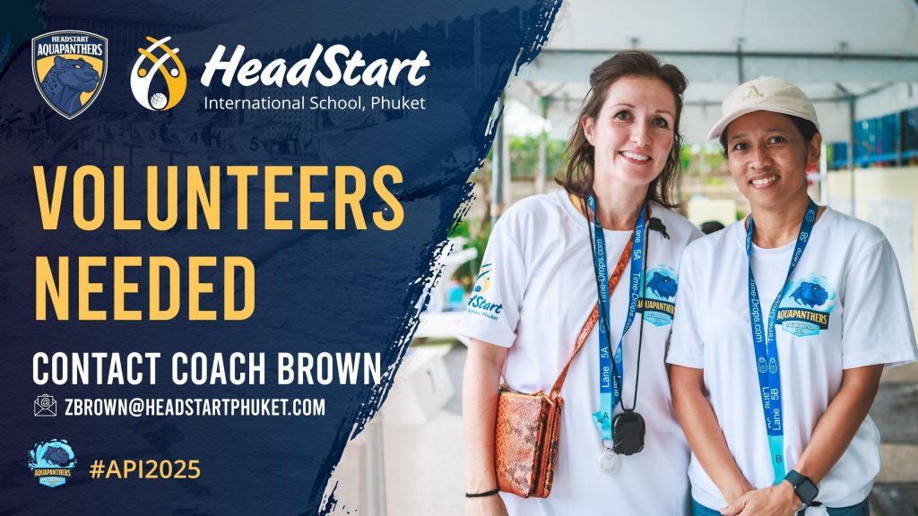 Aqua Panthers Invitational (API) 2025 – Volunteers Needed!