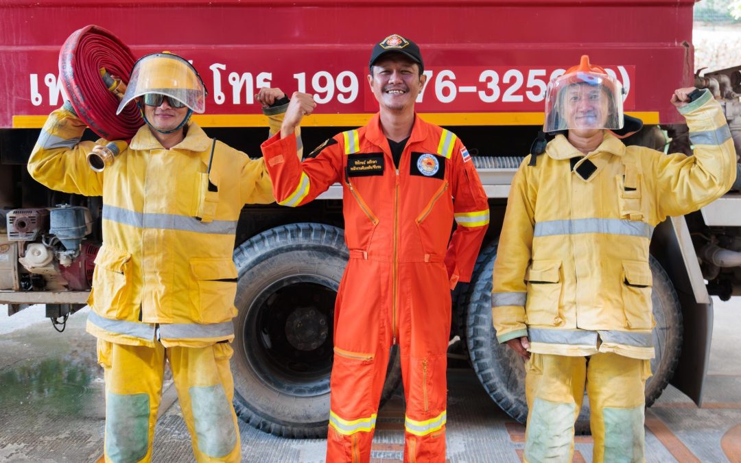 Fire Brigade Visits Foundation!