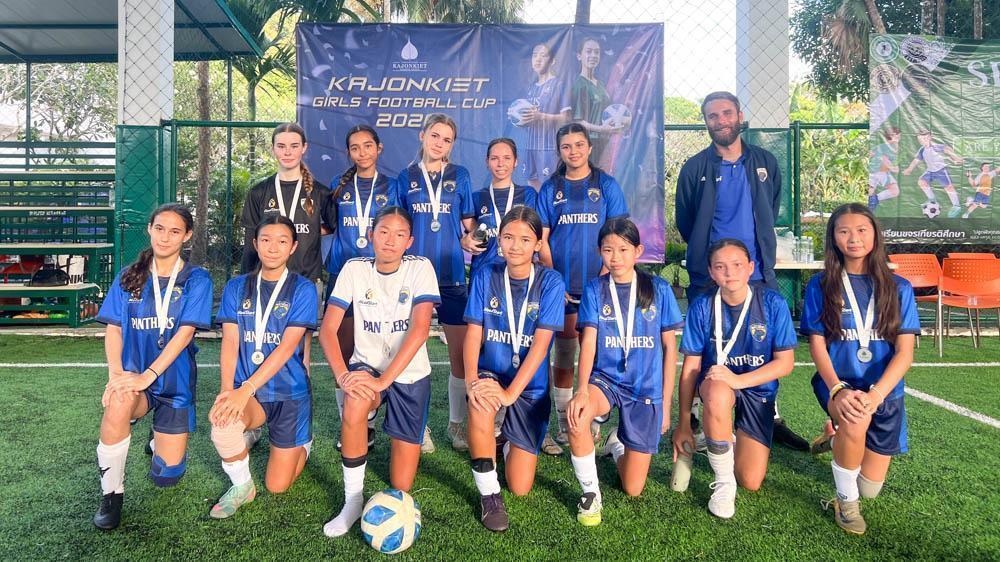 Panthers U16 Girls Finish Second at KIS Cup