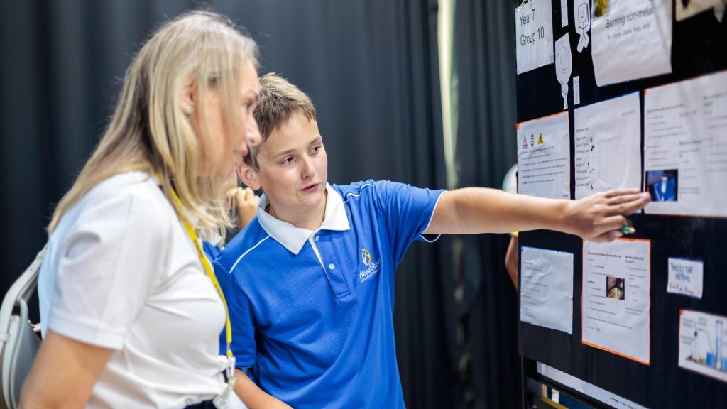Year 7 Students Shine at Science Fair