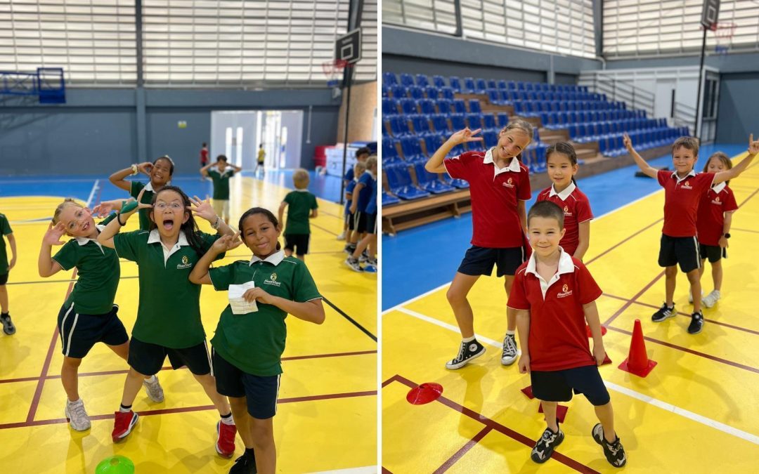 Green Dragons Claim Victory in House Bean Bag Toss